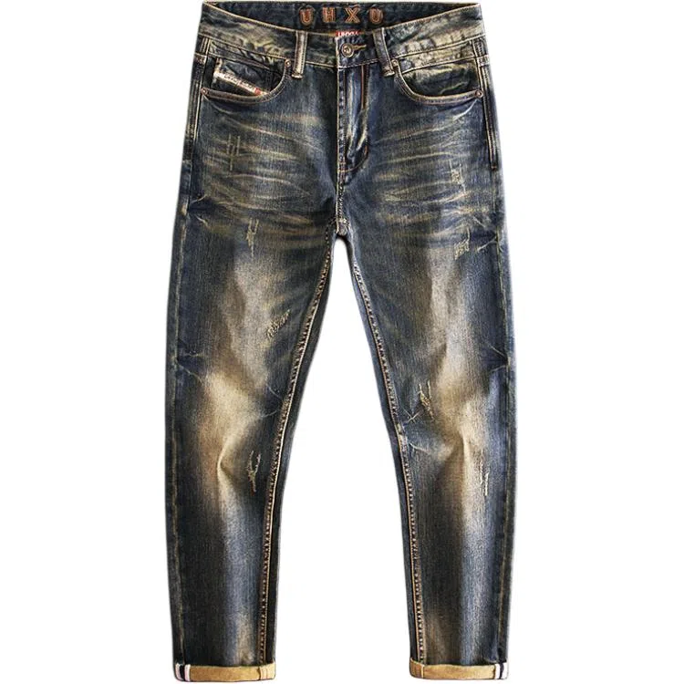 OGQG Vintage Slim Straight Jeans