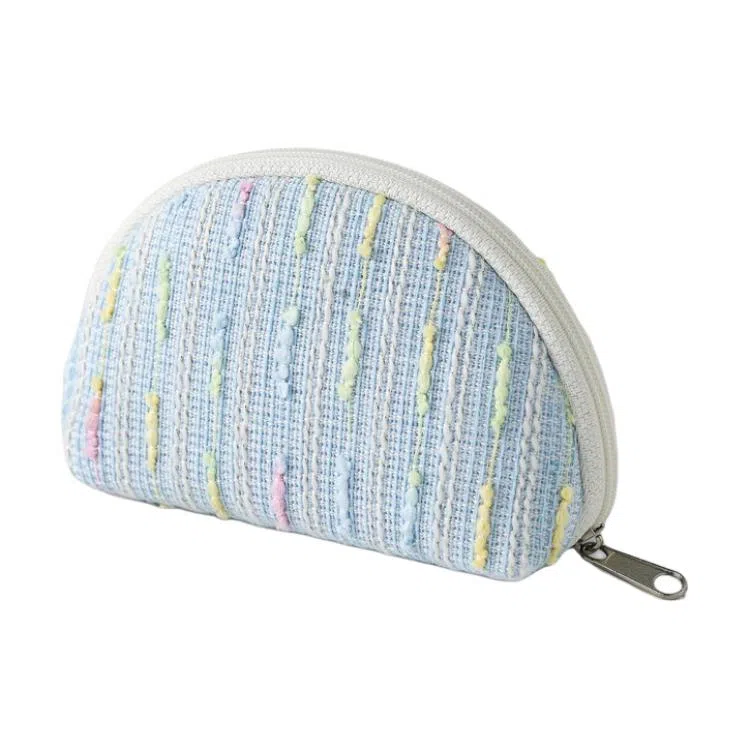 掐尖 可爱硬币收纳包学生耳机随身便携 涤纶 零钱包 女款 蓝色/粉色/黄色