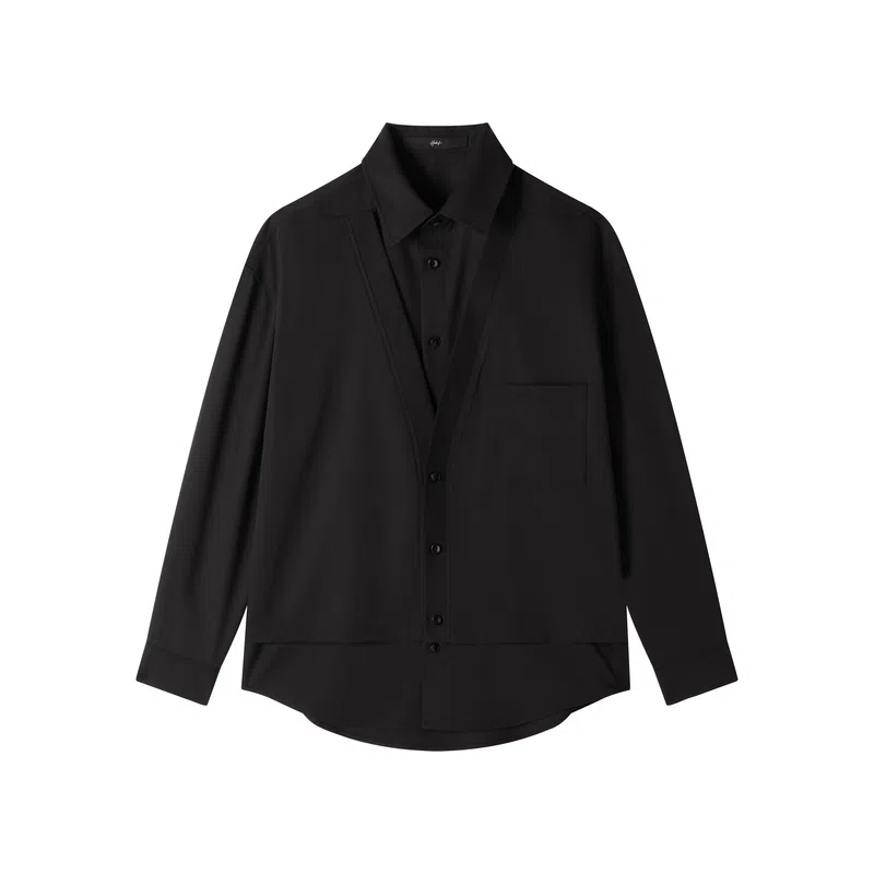 HERBEL Casual Layered Shirt