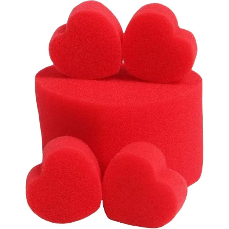 纯兔鼠 爱心 潮流 魔术海绵 整蛊玩具