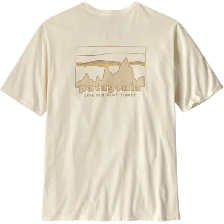 patagonia Men's '73 Skyline Organic T-Shirt LogoT