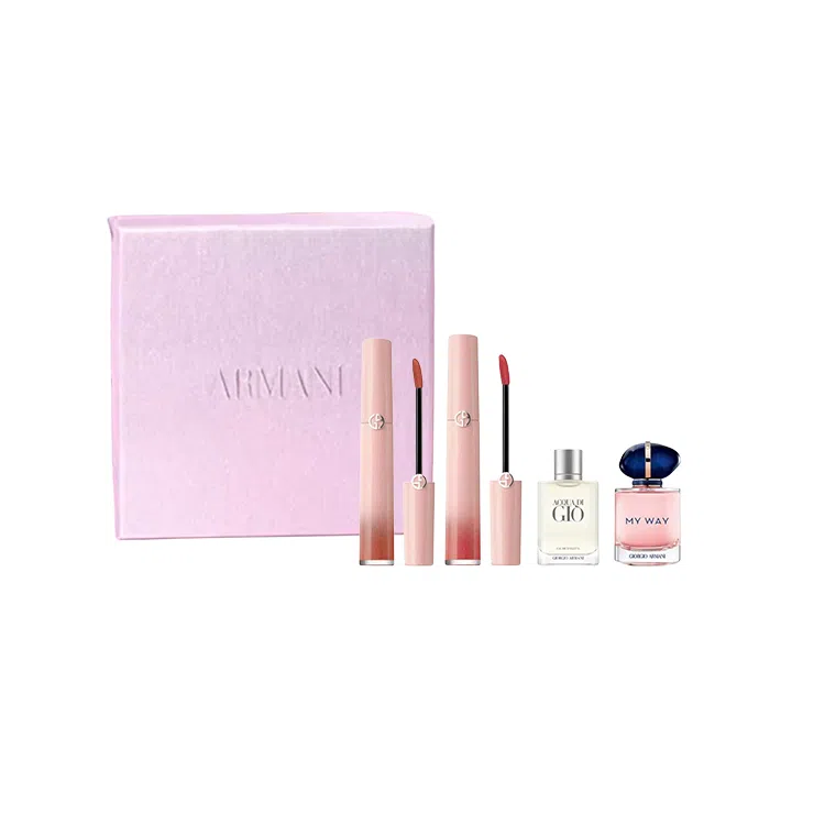 阿玛尼 七夕限定一见倾心礼盒彩妆套装 自然气色