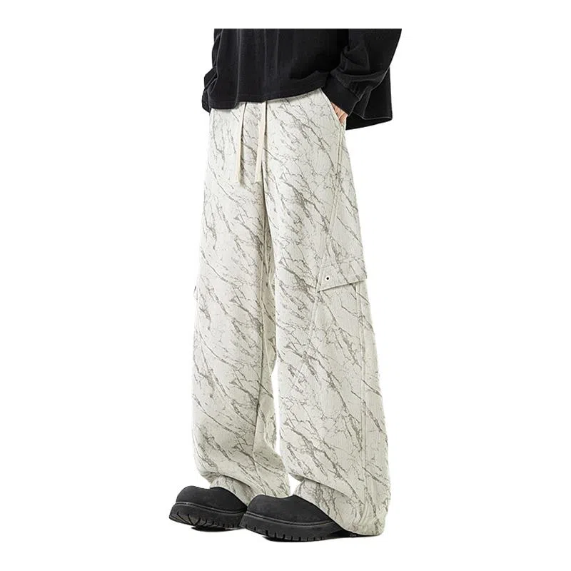 金盾 美式宽松阔腿休闲裤 男款