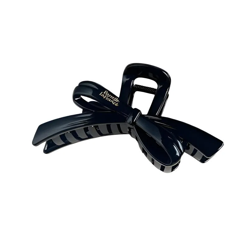 丹琴 甜美蝴蝶结 气质飘带高级感盘发抓夹 鲨鱼夹气质后脑勺发卡子头饰#好运 亚克力 发夹 女款