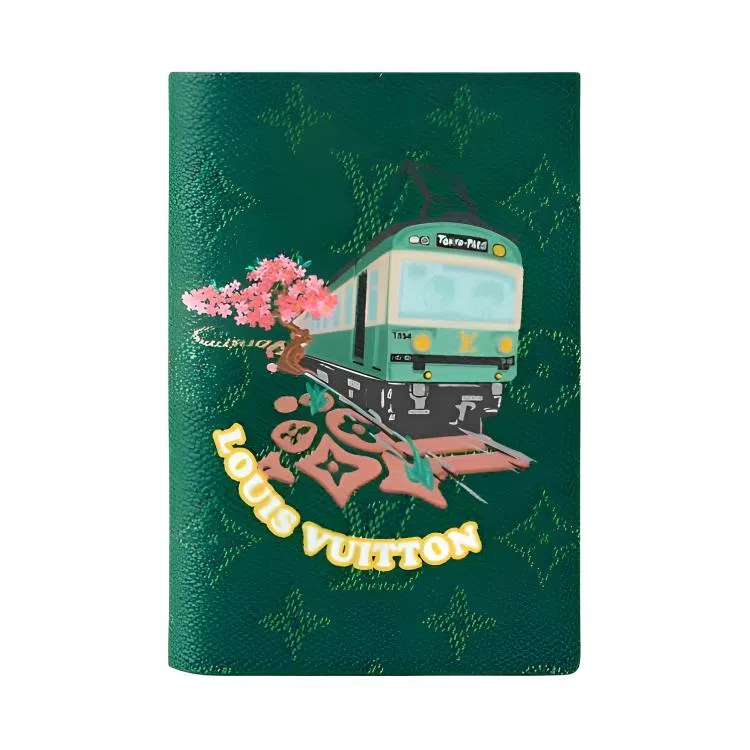 LOUIS VUITTON x Nigo Monogram Passport Holder Green