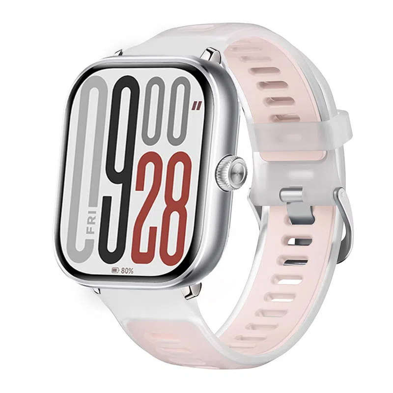 亿祈发 表带 小米红米适用 硅胶材质 双色果冻男女通用