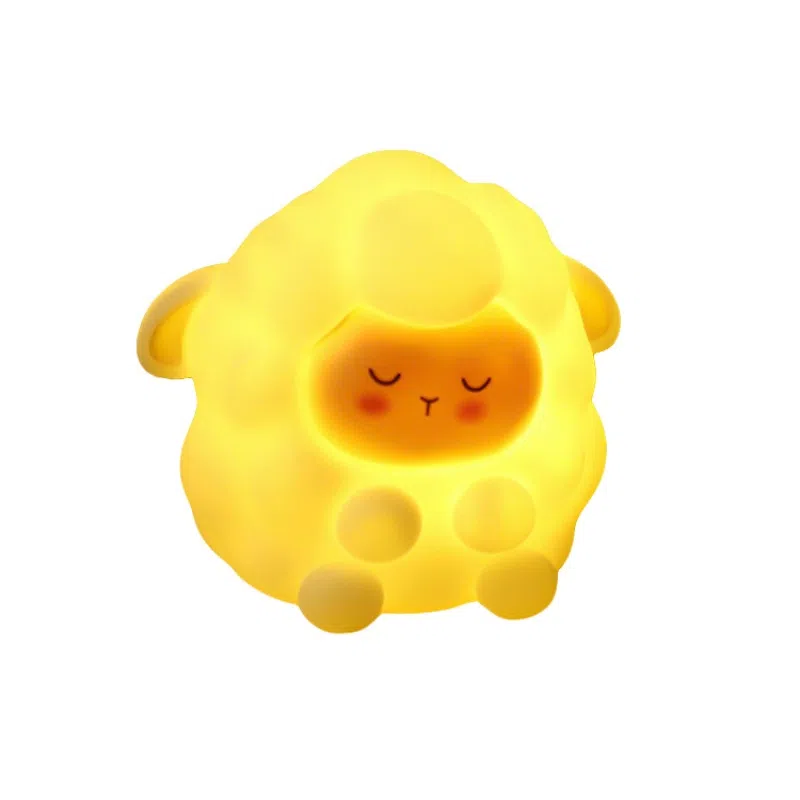 龙智优 可爱绵羊氛围小夜灯 发光玩具