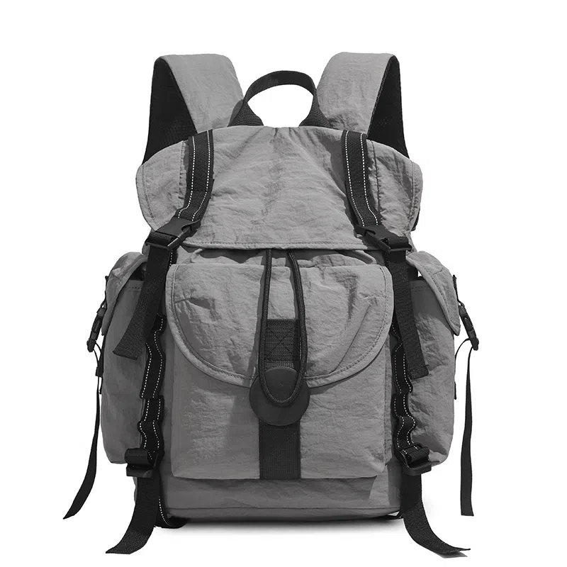 醇龙 时尚潮流简约百搭通勤大容量 尼龙 双肩包 常规 男女同款情侣款 多色