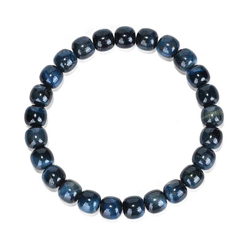 钰澜文玩 梵高老型轻奢小众款#好运 虎眼石 玉石手串 男女同款情侣款