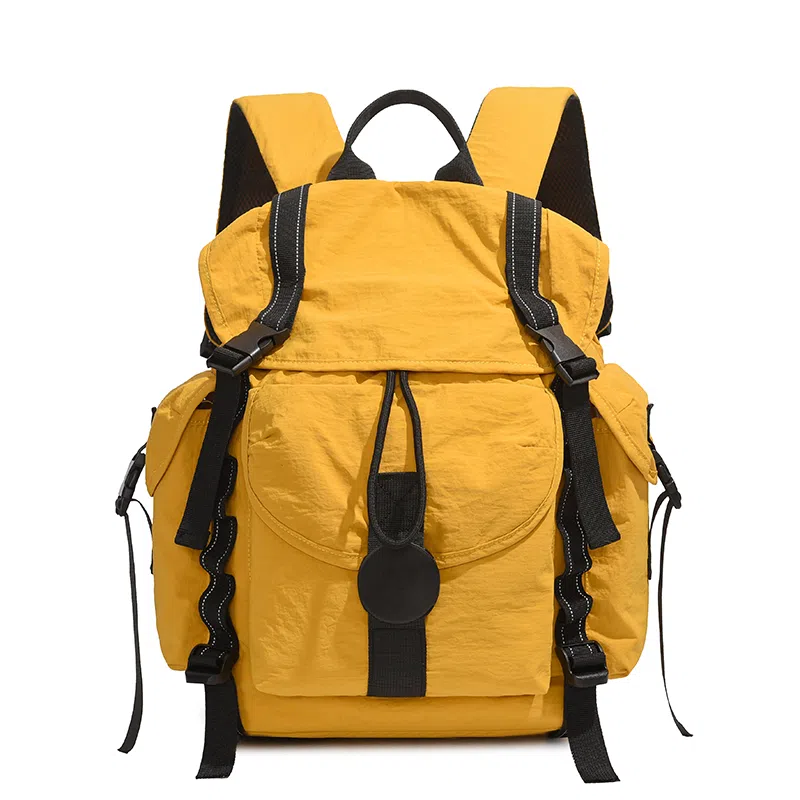 醇龙 时尚潮流简约百搭通勤大容量 尼龙 双肩包 常规 男女同款情侣款 多色