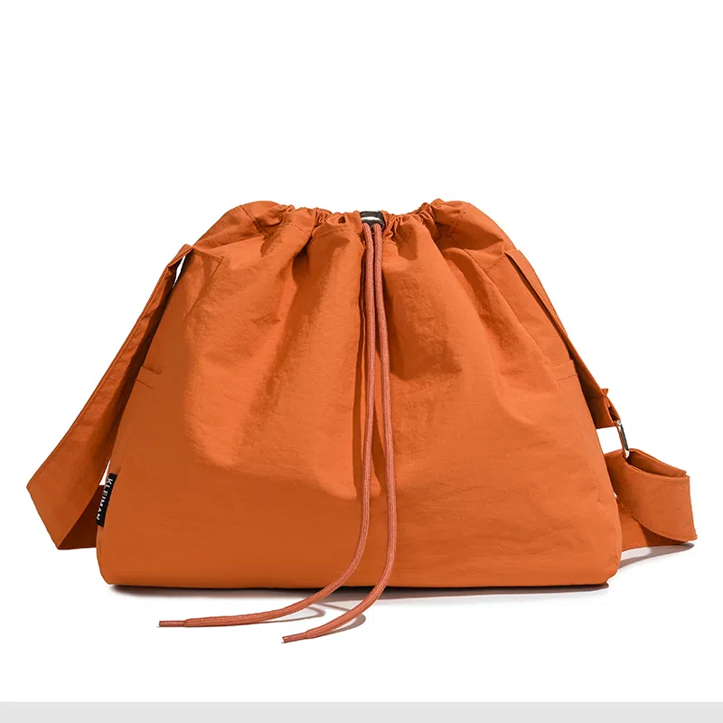 尊梵 时尚通勤韩版轻便纯色 尼龙 斜挎单肩包 常规 男女同款情侣款 多色