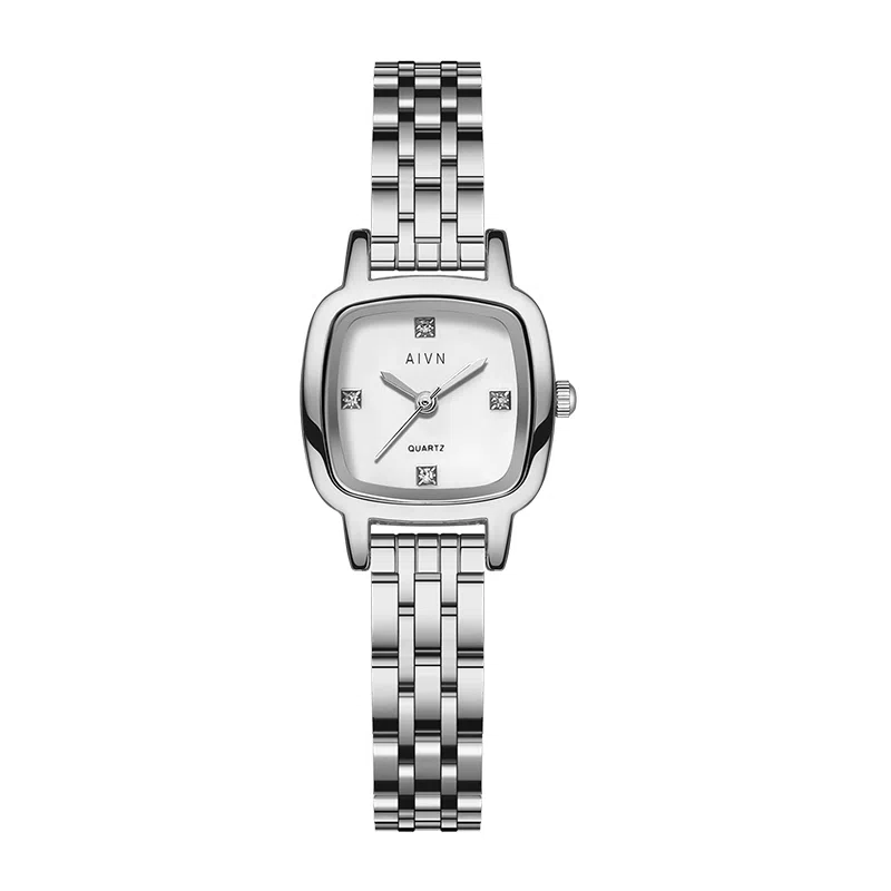 AIVN Elegant Quartz Watch White Dial