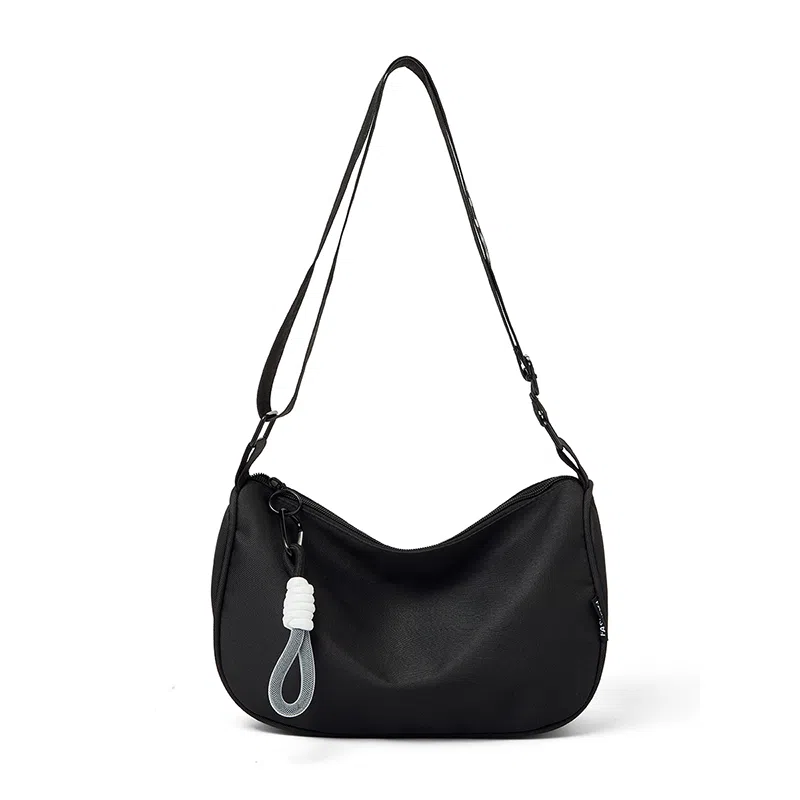 老人头 时尚个性潮流小众设计日常百搭 织物 单肩包 女款 多色