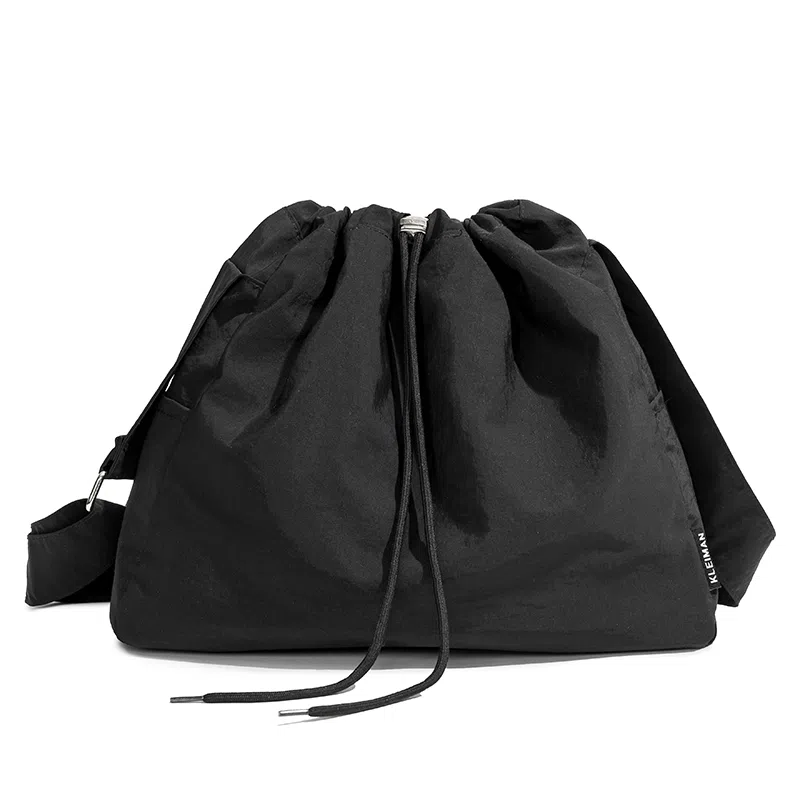 尊梵 时尚通勤韩版轻便纯色 尼龙 斜挎单肩包 常规 男女同款情侣款 多色