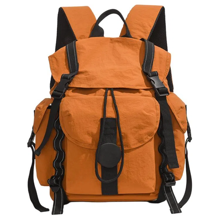 醇龙 时尚潮流简约百搭通勤大容量 尼龙 双肩包 常规 男女同款情侣款 多色