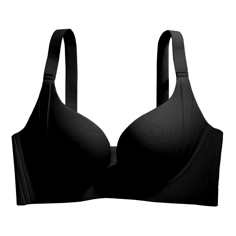 二三二三 无痕隐形提拉聚拢收副乳防下垂内衣简约亲肤柔软舒适呼吸感美背日常百搭无钢圈可调节肩带文胸 女款