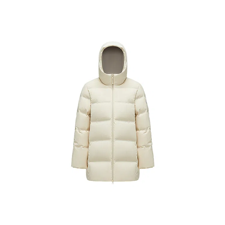 Bosideng 90 Down Hooded Mid-Length Coat