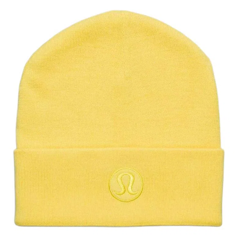 lululemon Logo Wool Beanie Pink