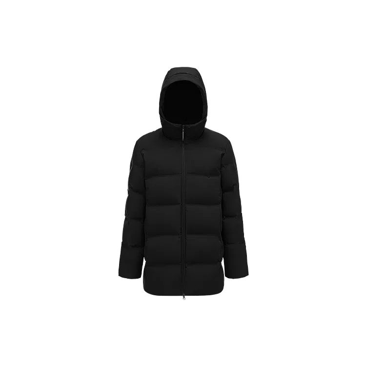 Bosideng 90 Down Hooded Mid-Length Coat