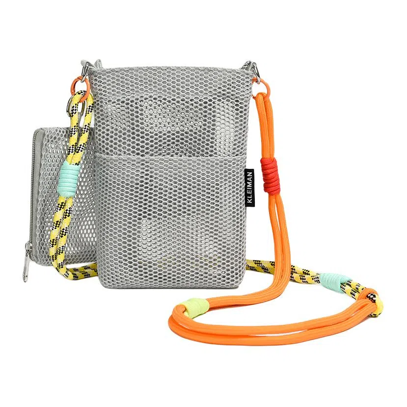 醇龙 网面设计轻便镂空透气 尼龙 斜挎包 女款 多色