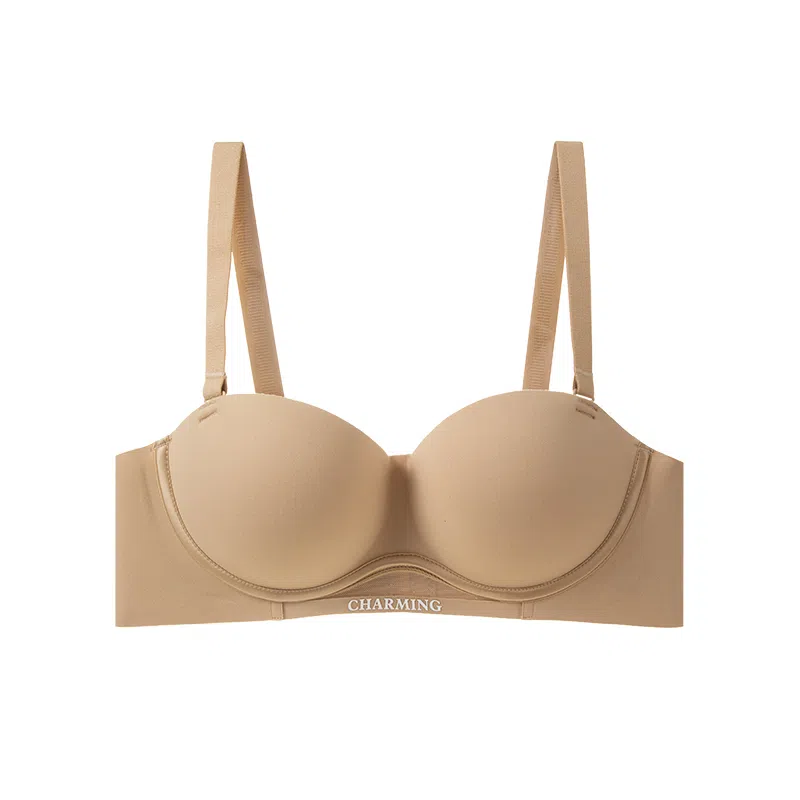 内在密码 性感半杯聚拢小胸内衣女无痕显大无钢圈收副乳防下垂文胸 女款