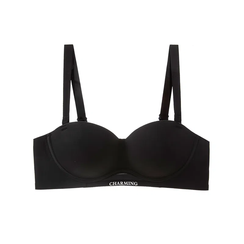 内在密码 性感半杯聚拢小胸内衣女无痕显大无钢圈收副乳防下垂文胸 女款