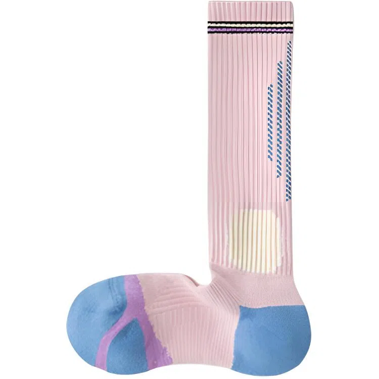 妮轻 健身跳绳肌能运动高筒袜 女款