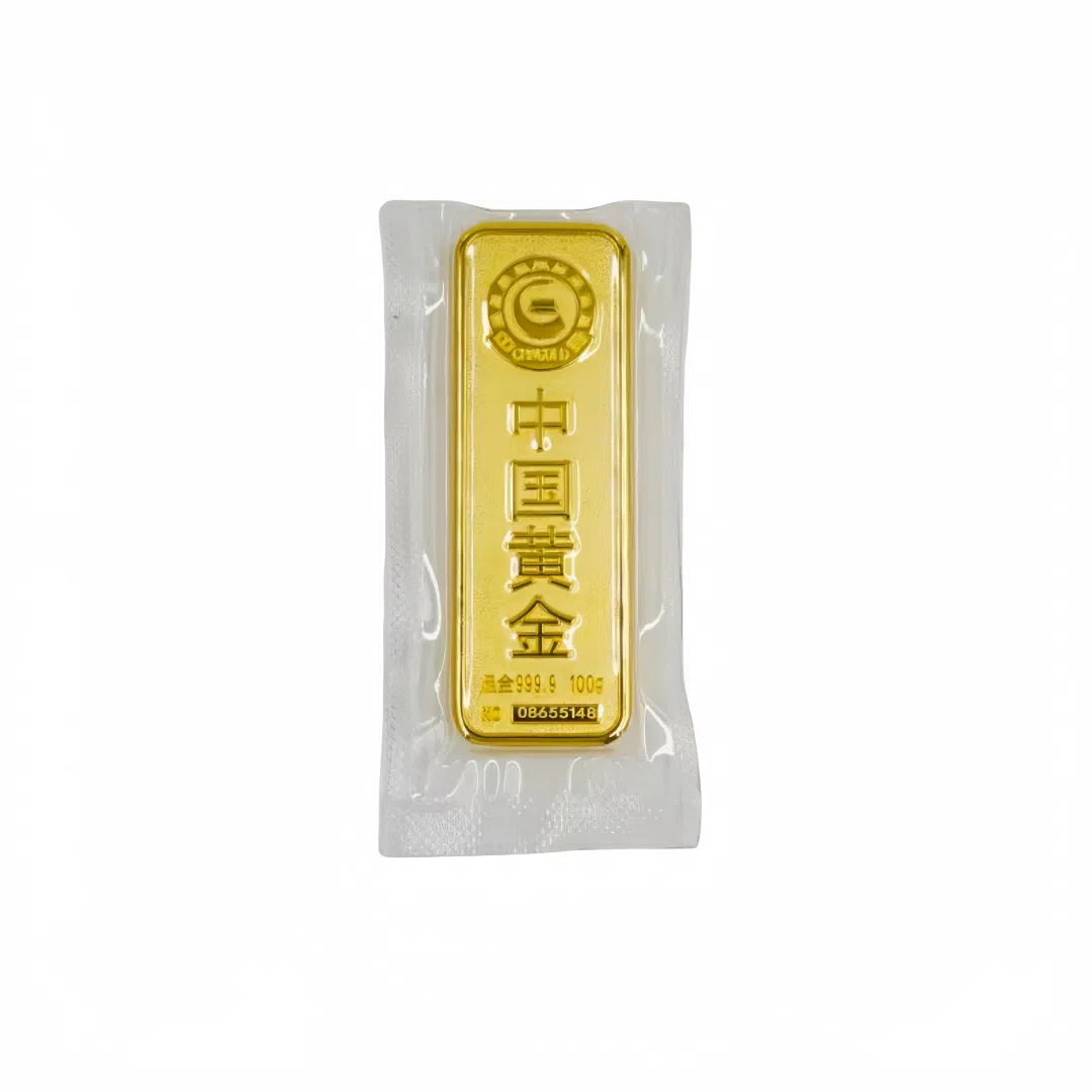 石在行 仿真金条假金砖银行铜镀金样品金条金店柜台展示投资金块道具 锌合金 摆件 男女同款情侣款