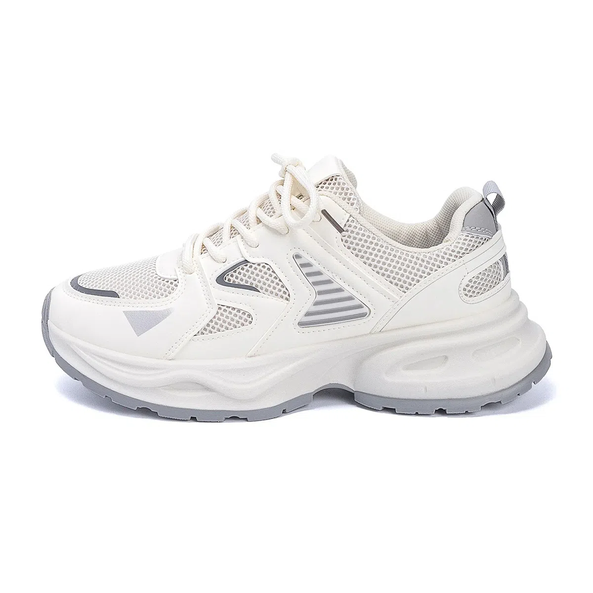 乐乐鱼 厚底百搭休闲运动小众通勤 低帮 老爹鞋 女