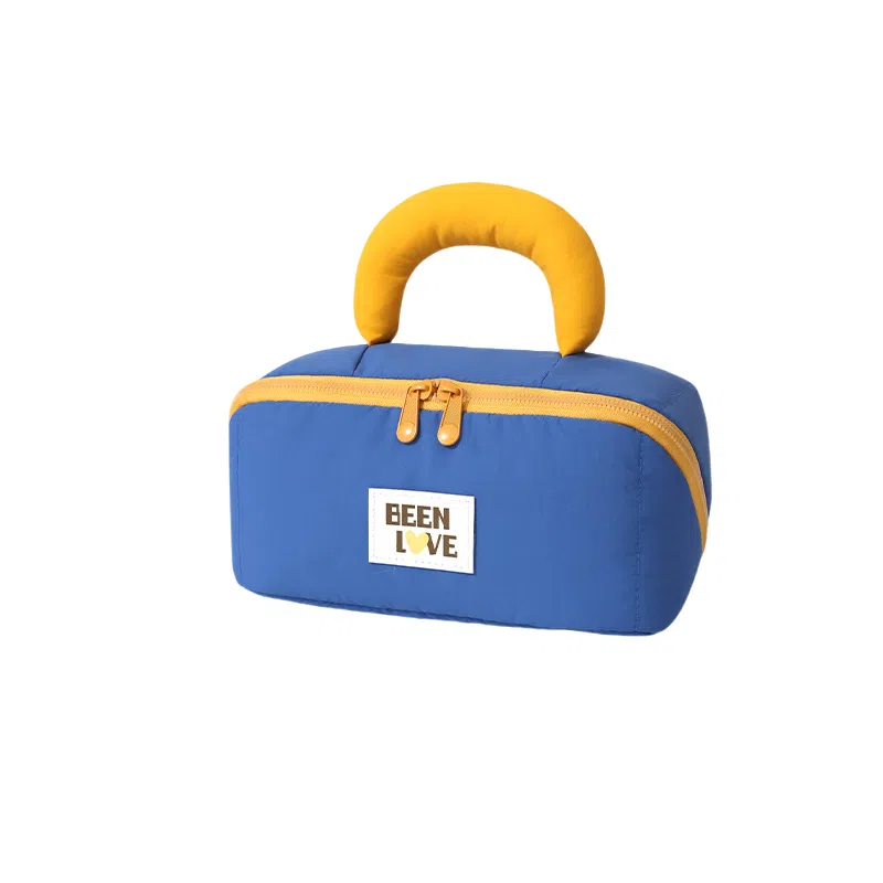 馨枕居手提化妆包尼龙时尚化妆品收纳包旅行出行大容量洗漱包化妆包 便携收纳防尘