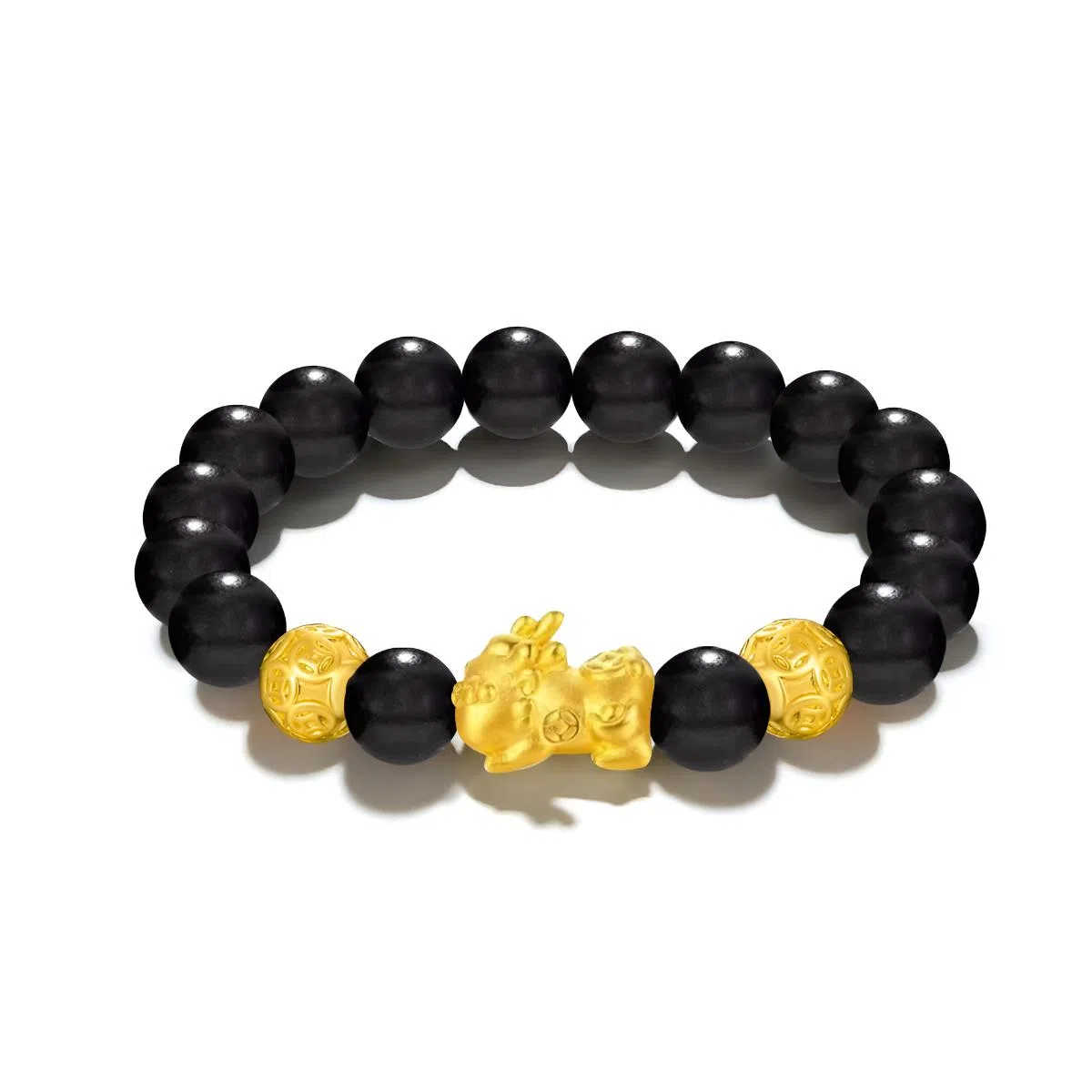 【S999足银|招财纳福】 金师傅 貔貅金钱珠 财运亨通时来运转 新中式国潮气质简约百搭日常高级#好运 白玉菩提 手串 男女同款情侣款