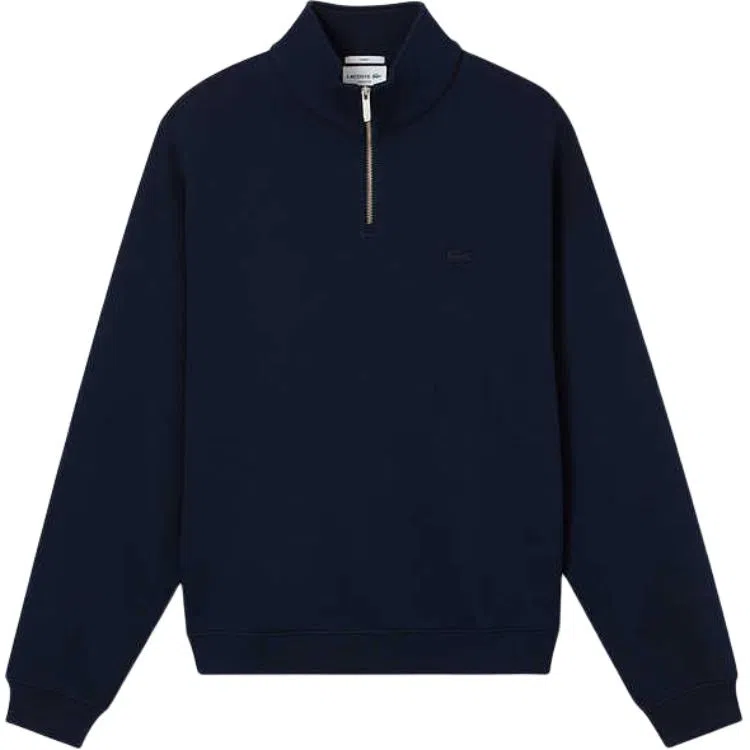 Lacoste Logo Half-Zip Sweatshirt