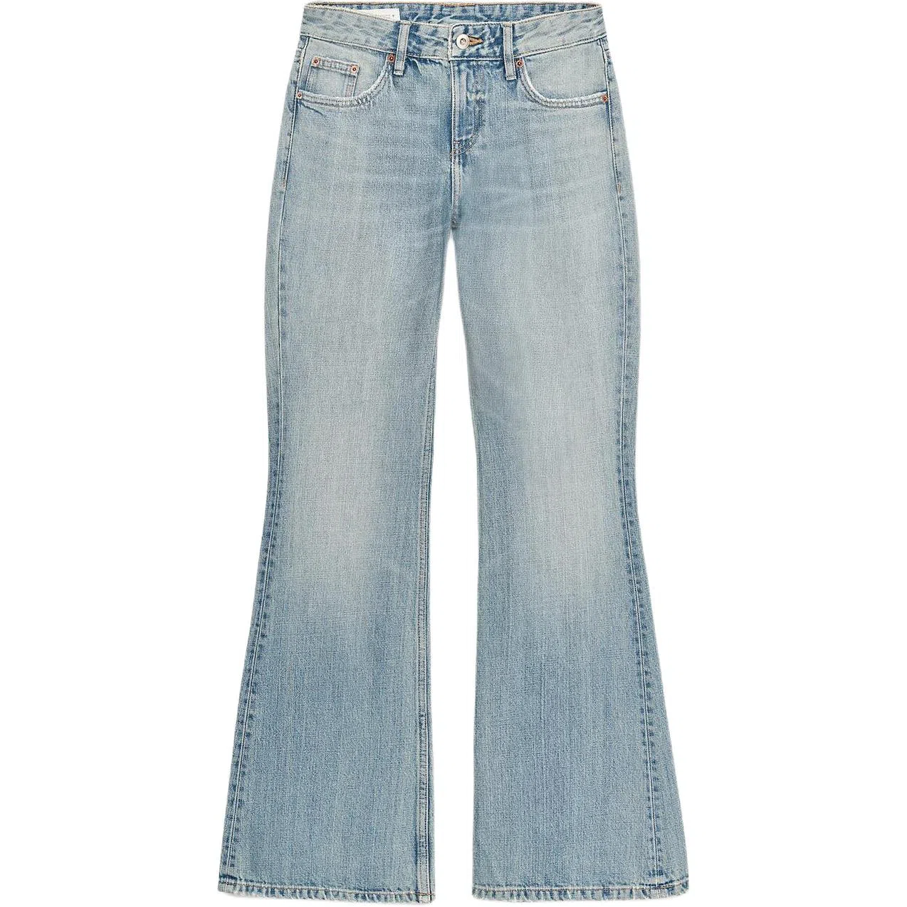 ZARA Trf Low Waist Flared Jeans