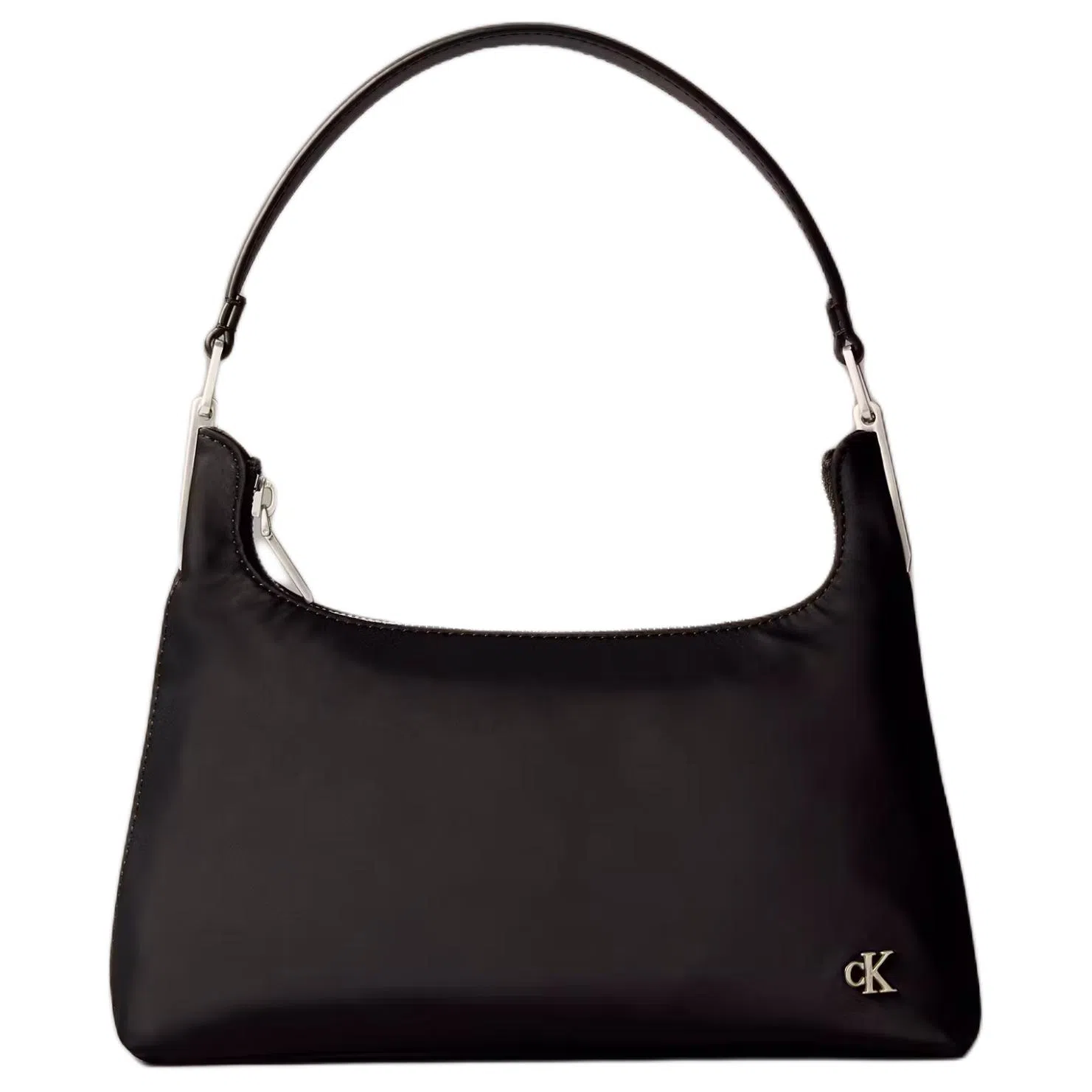 Calvin Klein Metal Detail Small Shoulder Bag Black