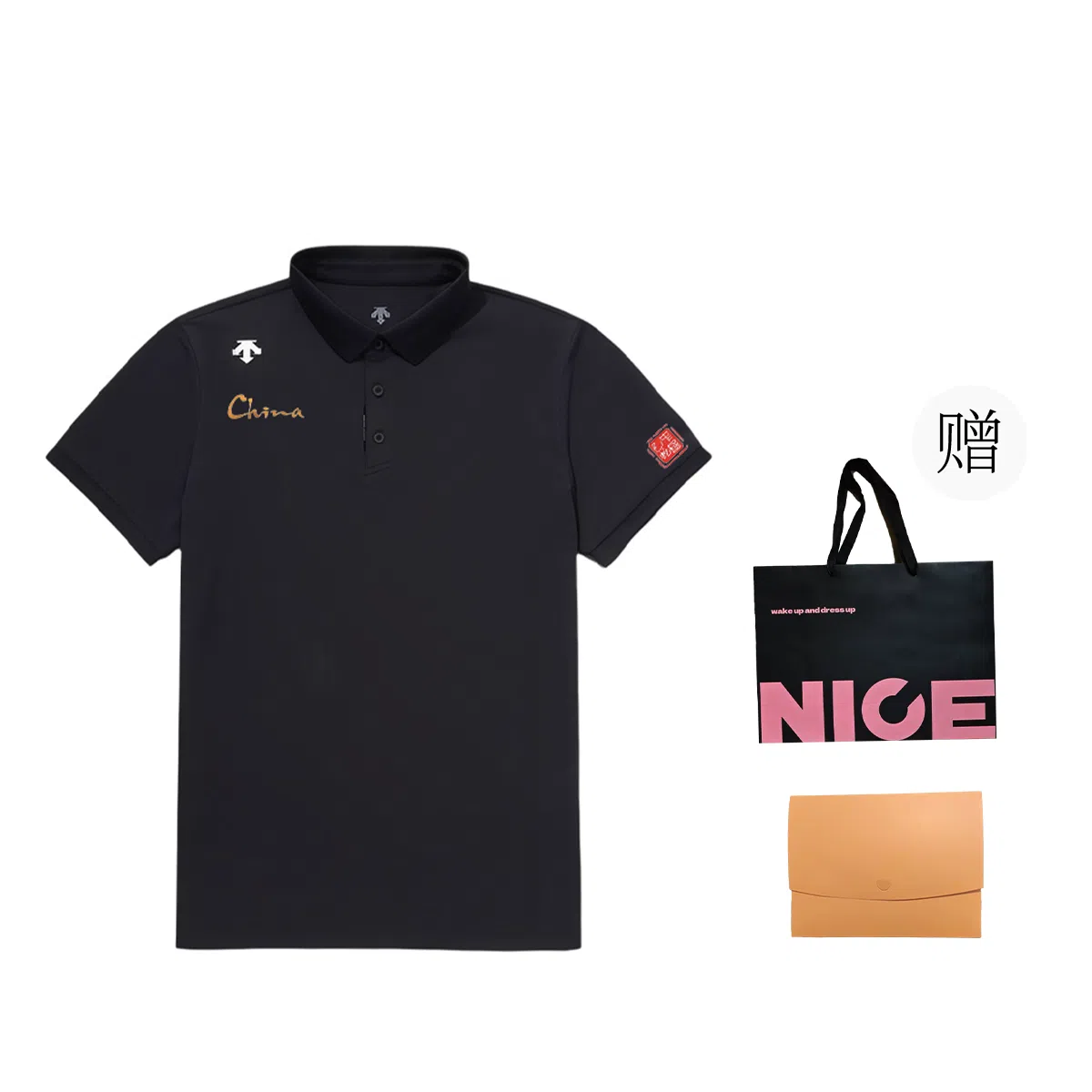 DESCENTE TOUGH LogoPolo