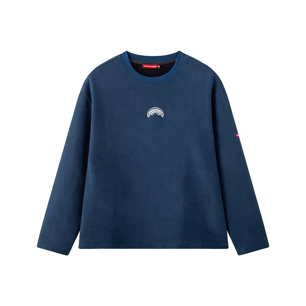 SPRAYGROUND Shark Logo Crewneck Sweatshirt