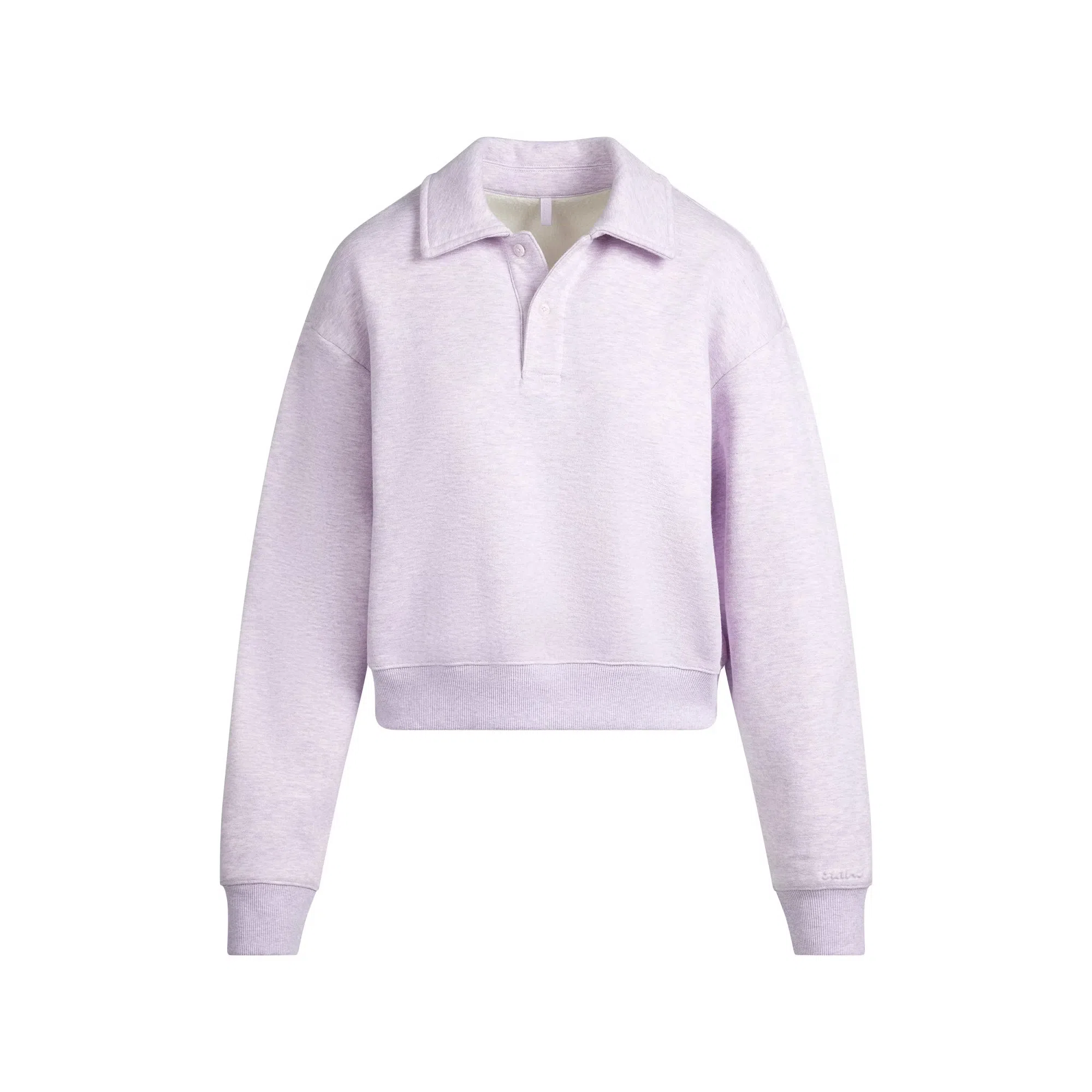 SKIMS FW25 COTTON FLEECE POLO SWEATSHIRT Polo