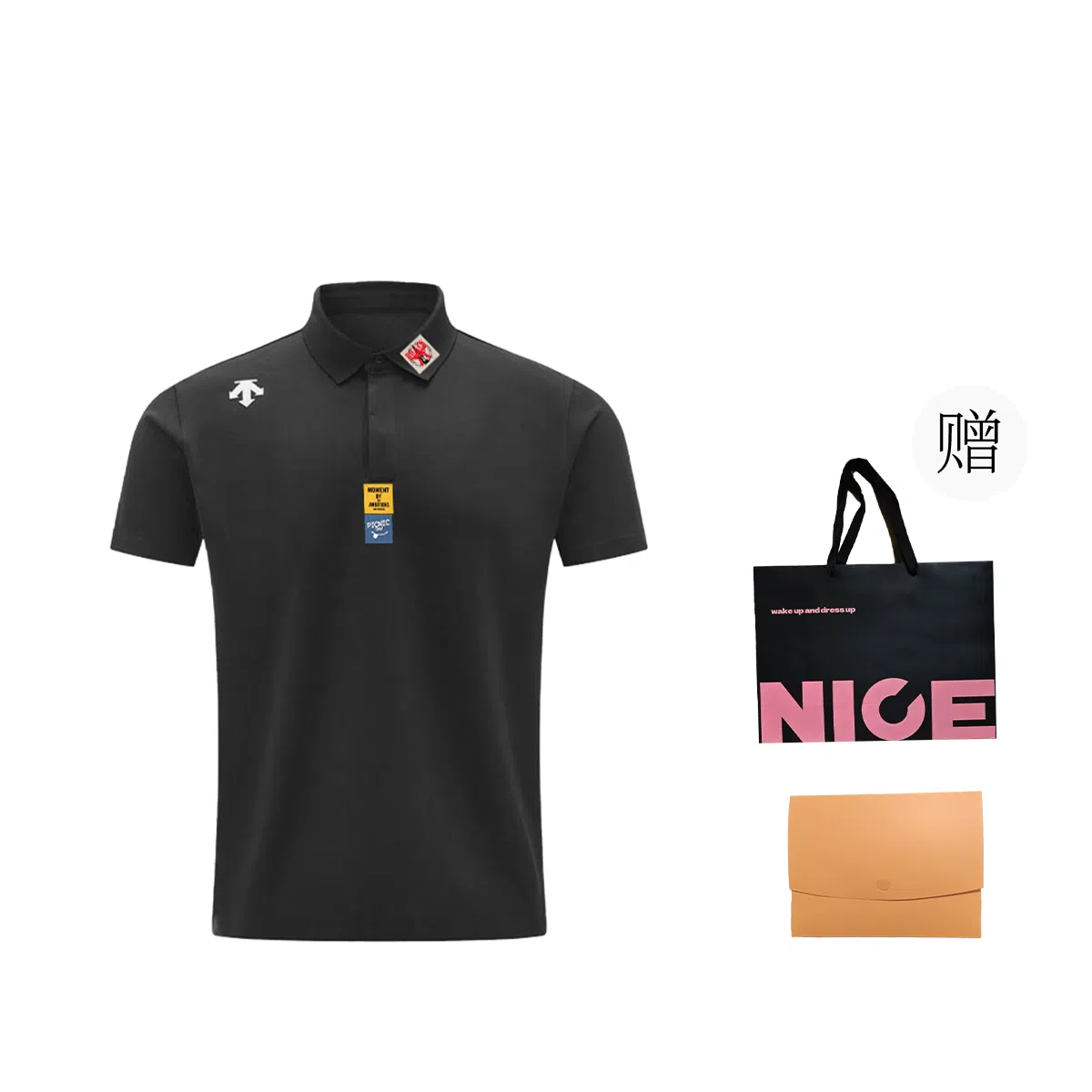 DESCENTE TRAINING logoPolo