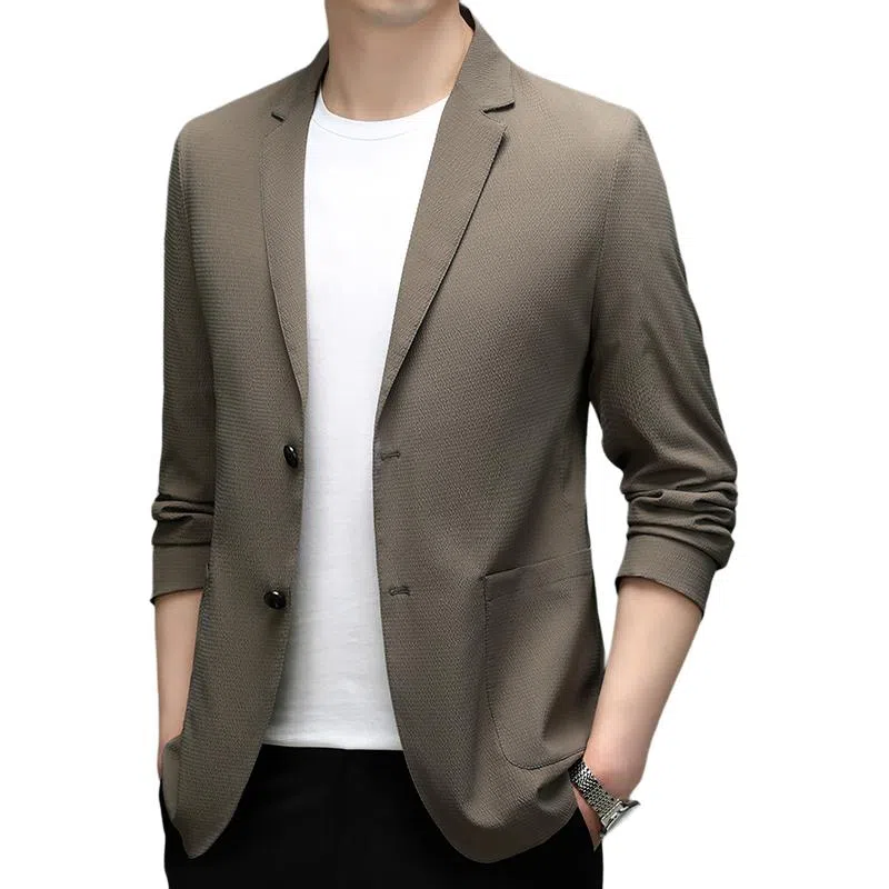 太子龍 修身休闲薄款高端商务衣服西装外套 男款