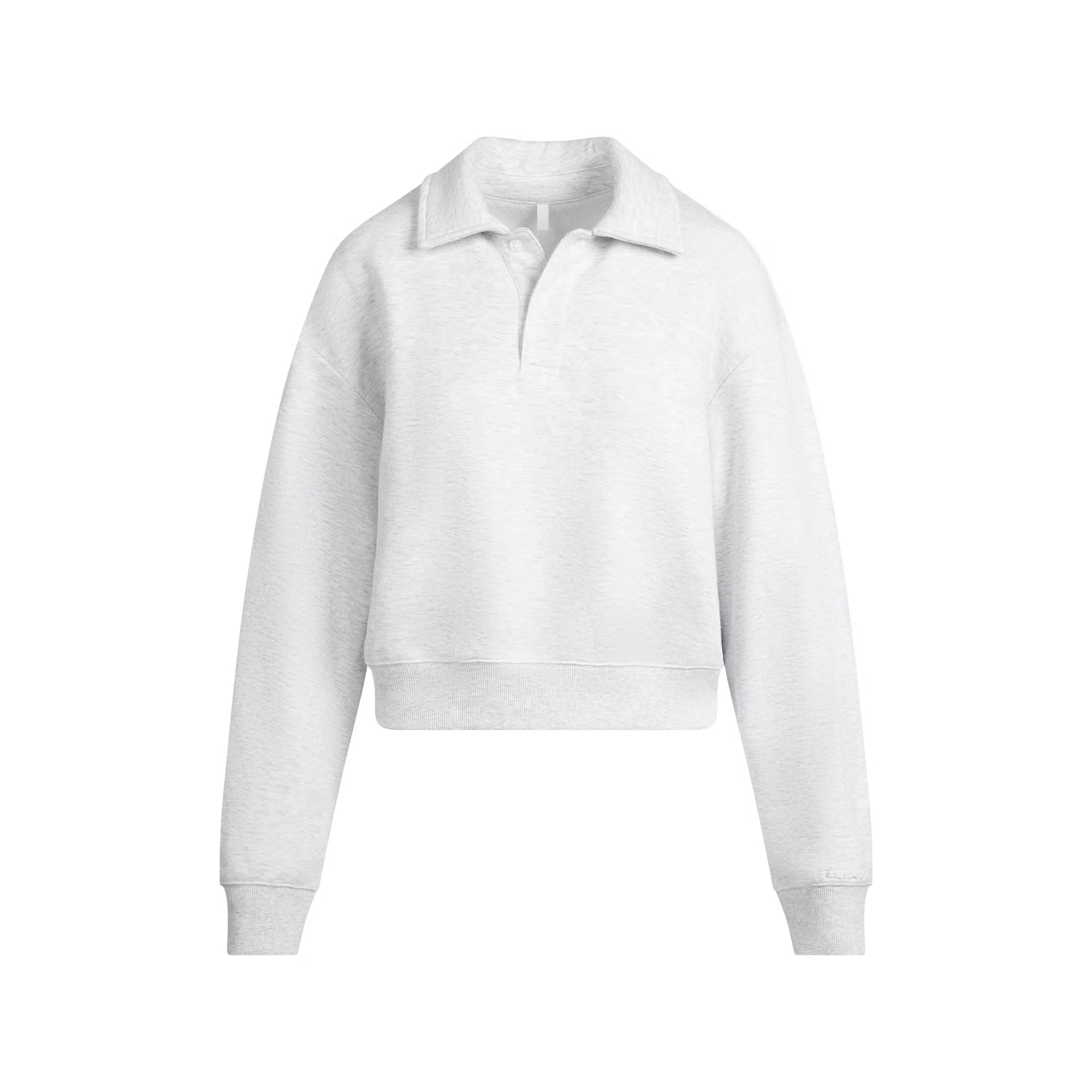 SKIMS FW25 COTTON FLEECE POLO SWEATSHIRT Polo