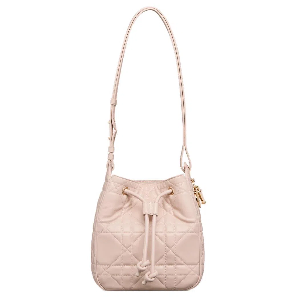 DIOR D-Motion Small Bucket Bag Blush Pink