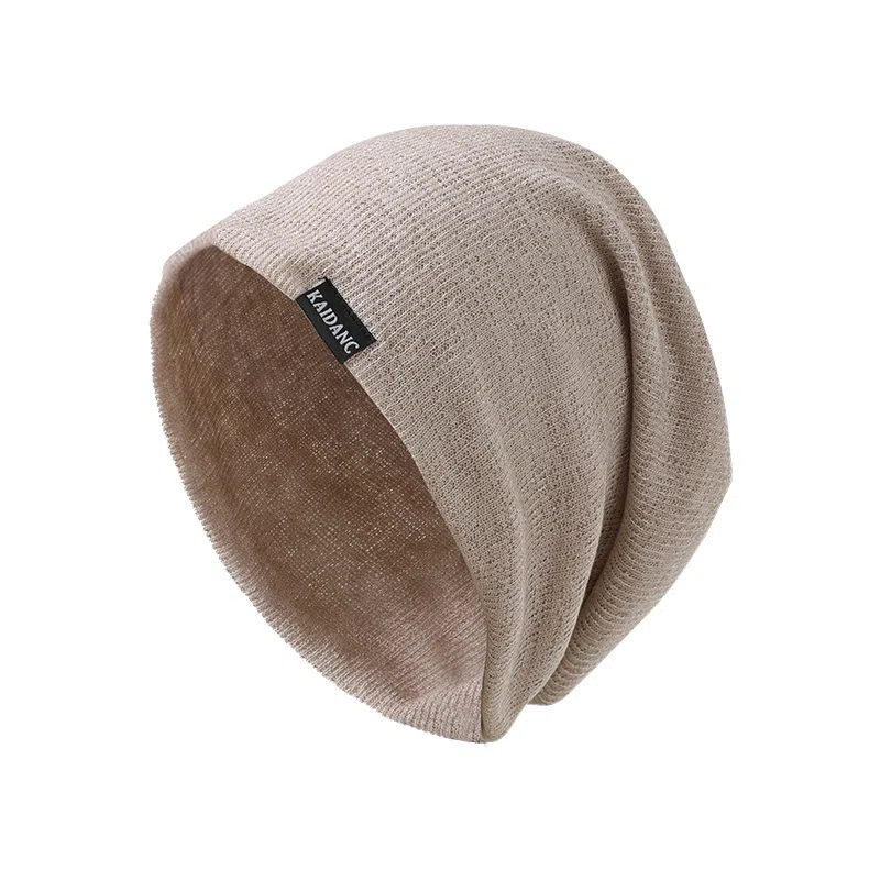 俞兆林 防风月子帽孕妇产后出院外出护额头空调房睡觉可戴防乱发睡帽高颜值薄款大头冷帽堆堆帽 四季 包头帽子 女款