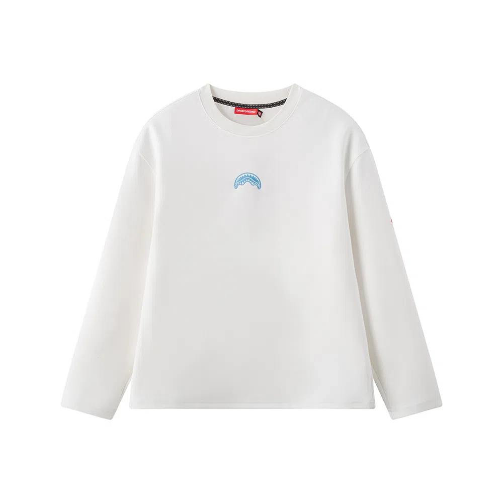 SPRAYGROUND Shark Logo Crewneck Sweatshirt