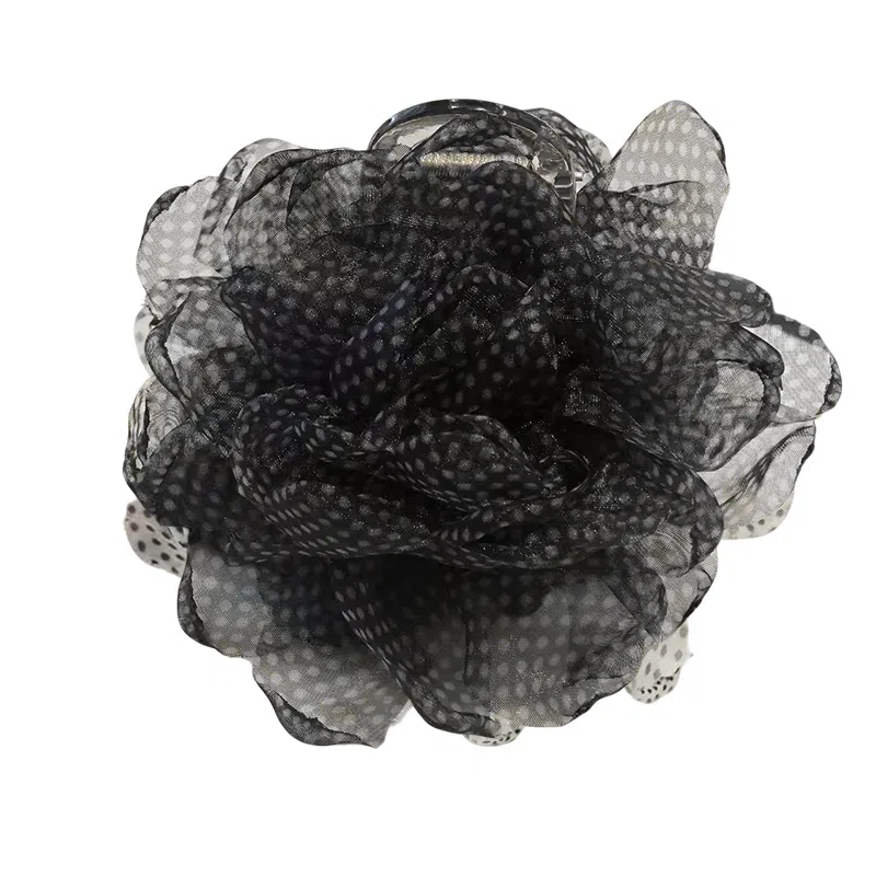 蒙妮 高级感温柔大号花朵 亚克力 发夹 女款