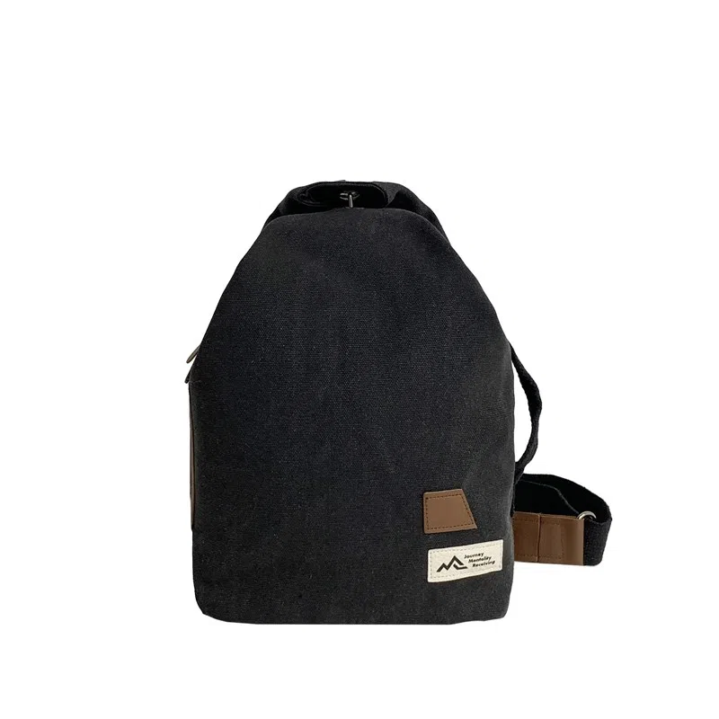 醇龙 日系复古潮流简约时尚高级 帆布 胸包 常规 男女同款情侣款 多色