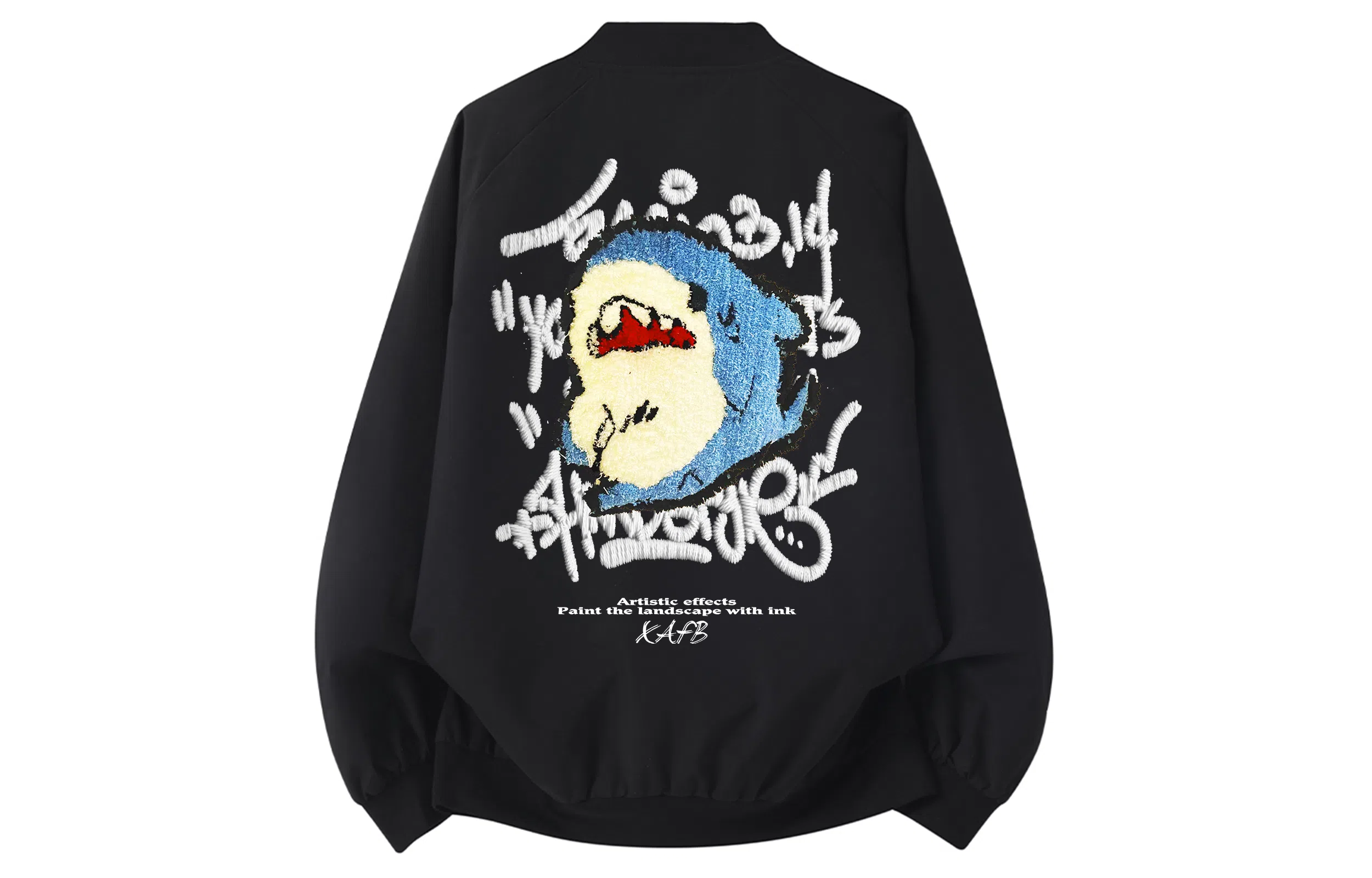 XAFB Classic Shark Logo Pilot Jacket