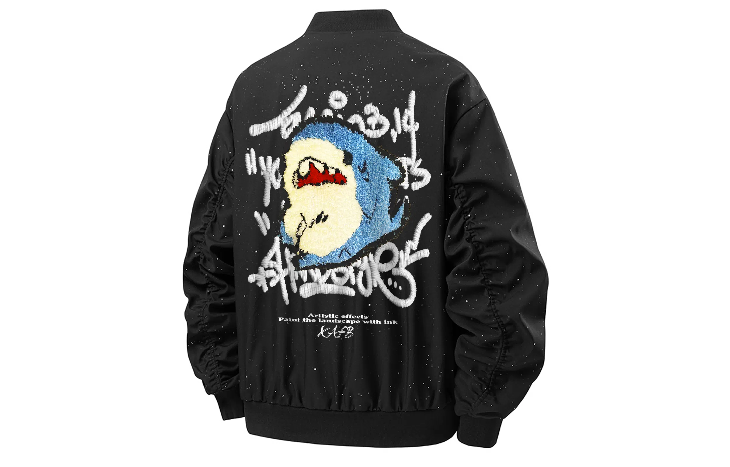 XAFB Classic Shark Logo Pilot Jacket