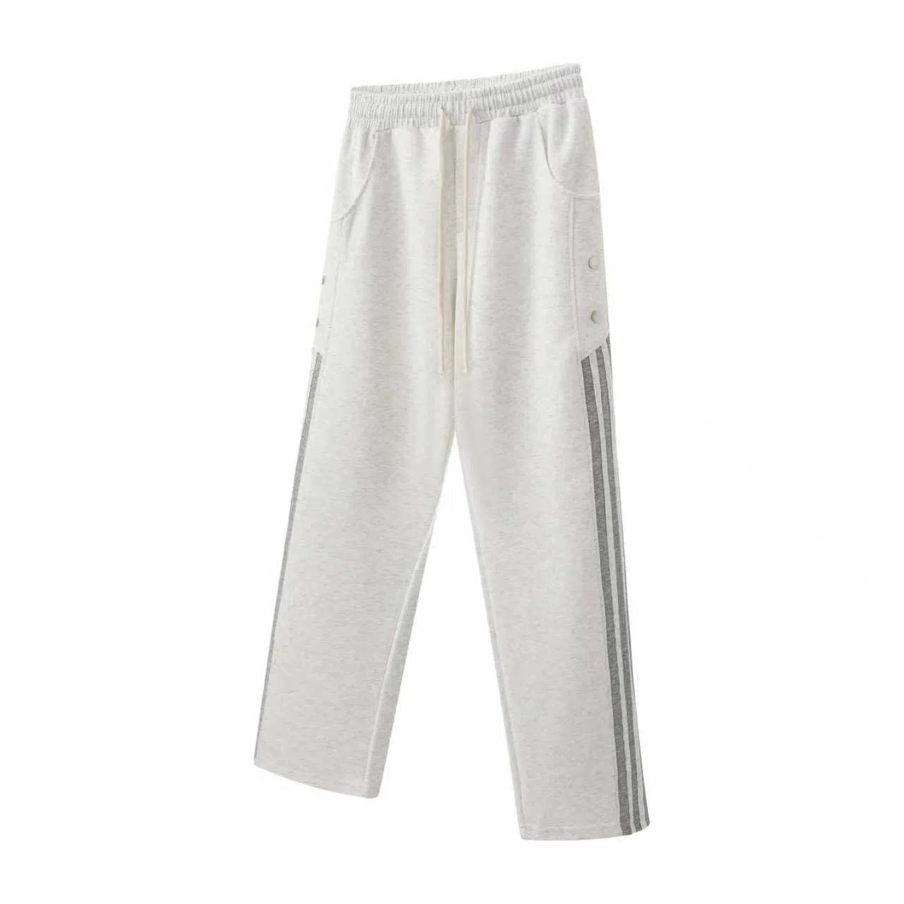 COLDSTONE Striped Loose Straight Pants