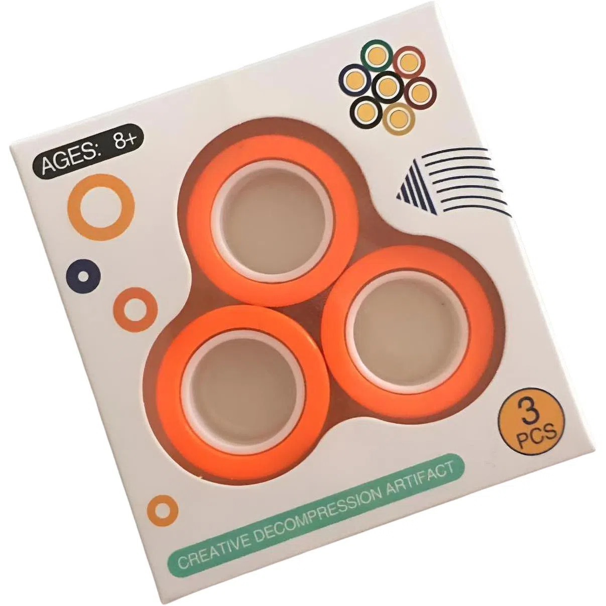 万格 磁力戒指 指尖陀螺