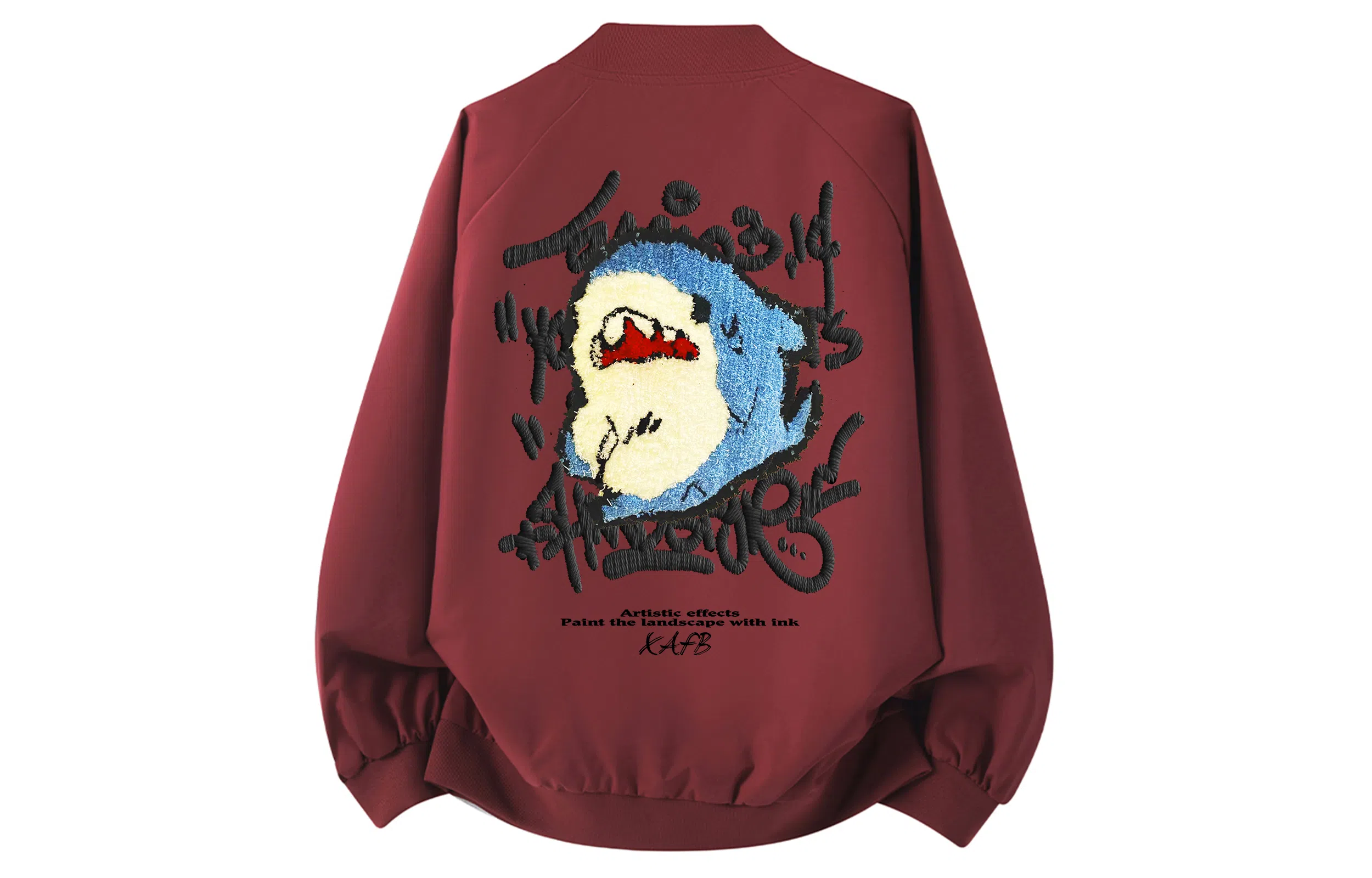 XAFB Classic Shark Logo Pilot Jacket